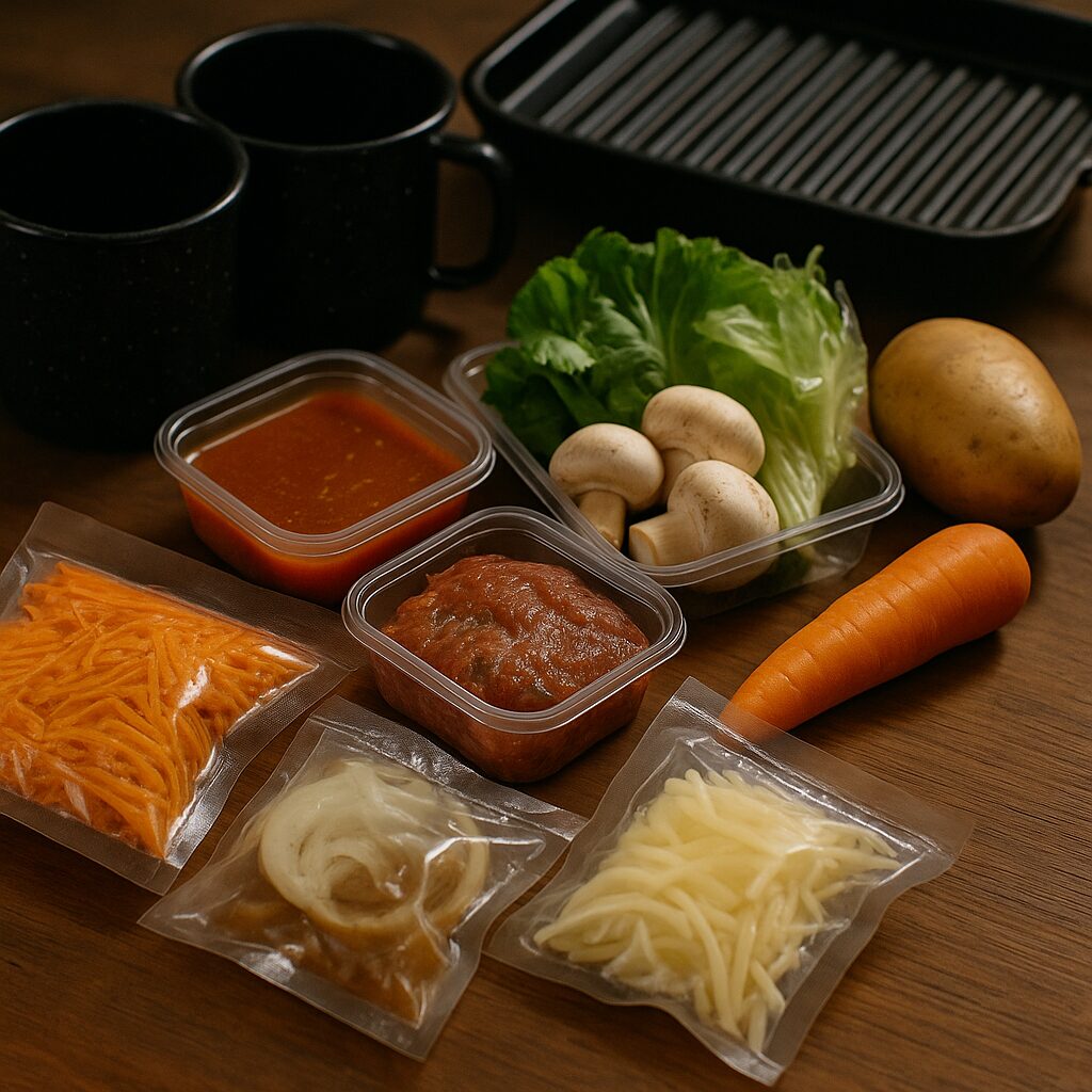 캠핑 밀키트